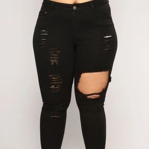 Fashion Nova Booty Lifter Ankle Jeans